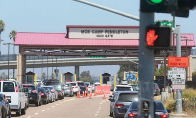 ICE Has Arrested Dozens of Delivery Drivers at the Gates of a San Diego Military Base