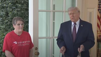 Is DoorDash Grandma A Paid Actor? Social Media Resurfaces Photos To Debunk Trump's 'Staged' Video