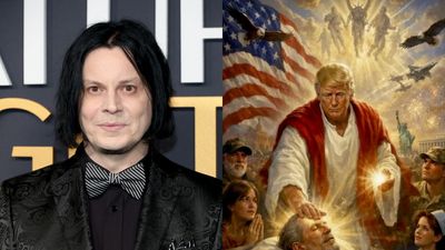 "He’s already got worst President in the history of America on lock, but I’m gonna go ahead and take the honour of pronouncing Trump Worst American of All Time." Jack White is distinctly unimpressed by Donald Trump's now-deleted AI Jesus post