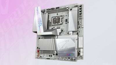 Gigabyte's latest Intel motherboard is a little bit sideways, and it's all about reaching 10,400 MT/s with a megabucks DRAM kit