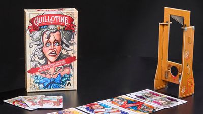 Classic 1998 card game Guillotine is back with a revolutionary new design, and here's your exclusive first look