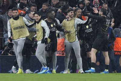 Liverpool’s Champions League hopes ended by Paris St Germain