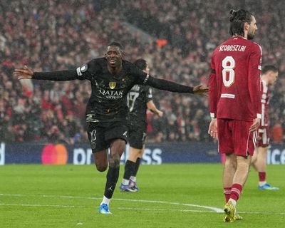 Dembélé delivers knockout double as PSG end Liverpool’s European dream