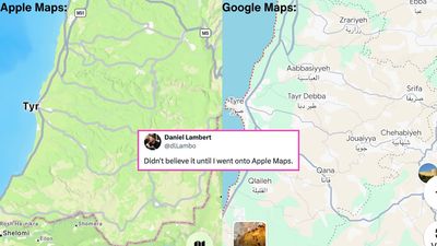Apple Responds After Accusations It Erased Southern Lebanon Villages From Maps