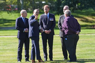 Duke of Sussex meets Indigenous veterans at Australian War Memorial