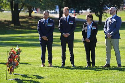 Duke of Sussex takes part in Aboriginal smoking ceremony