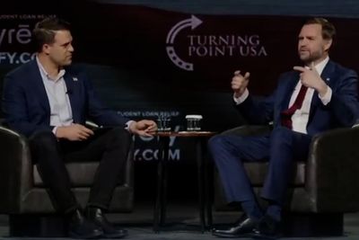 Watch: JD Vance heckled as he rebukes Pope Leo