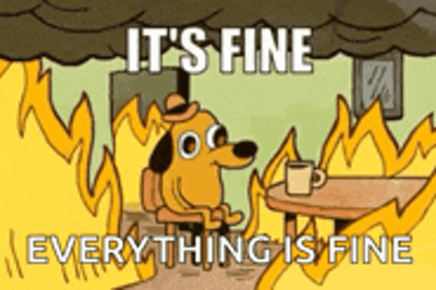 Are insiders sharing memes about the mood at the White House?