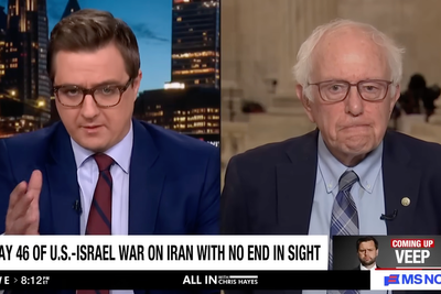 Bernie Sanders issues blistering four-word response to Trump’s economic adviser’s take on rising oil prices over Iran war