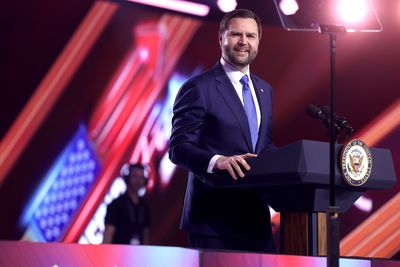 JD Vance Heckled at TPUSA Event as Shout of 'You Are Killing Children' Causes Him to Stutter