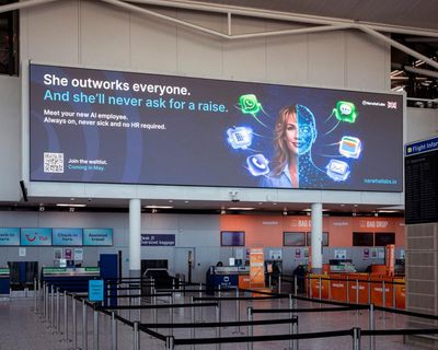 ‘Misogyny with a marketing budget’: UK AI firm accused of sexist advert