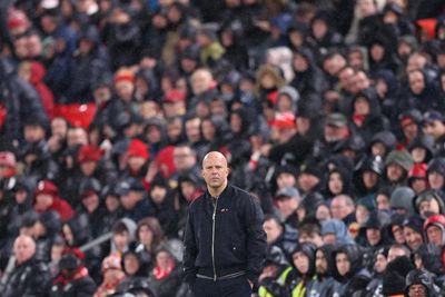 Slot’s misplaced positivity does not tally with harsh reality of Liverpool’s season