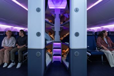 Air New Zealand introduces bunk beds for economy passengers