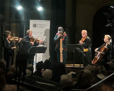 Brodsky Quartet / William Barton review – two hemispheres meet in winning didgeridoo collaboration