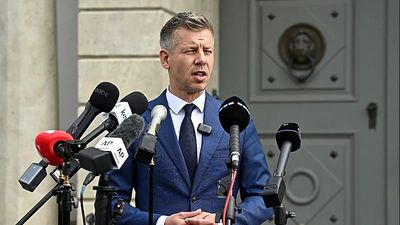 Hungary’s Péter Magyar says new government could take power at beginning of May