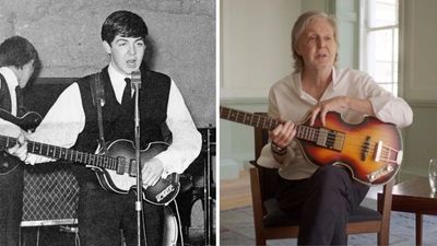 “50 years since you last played that”: Watch the moment Paul McCartney was first reunited with his long-lost Höfner bass – half a century after it was stolen