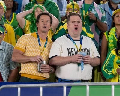 Balls Up review – Mark Wahlberg is a hoot in gross-out football comedy