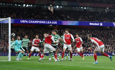 Edgy Arsenal squeeze past Sporting to set up Atlético Madrid semi-final