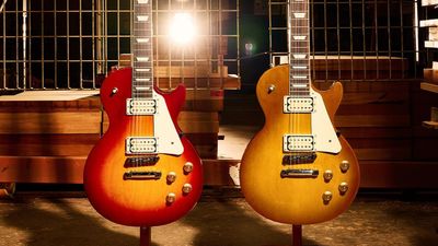 “The essential Les Paul concept, refreshed for today’s musicians who want something more personal”: Gibson gives the Les Paul Studio the Double Trouble treatment