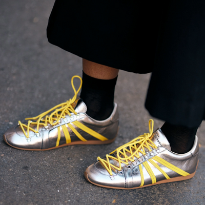 Bye, Basic White—2026 Is the Year of the Silver Sneaker