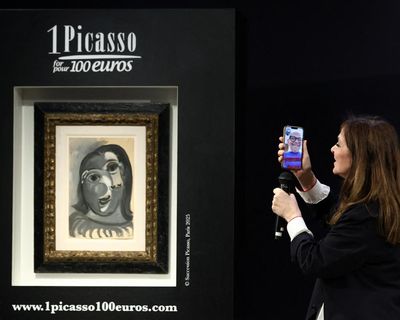 Paris art enthusiast wins €1m Picasso painting in €100 charity raffle