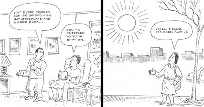 In Just One Panel, Marc Bilgrey Delivers 36 New Cartoons Packed With Sharp Wit And Humor