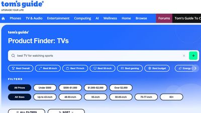 Shopping for a TV has never been easier — meet the new Tom’s Guide Product Finder