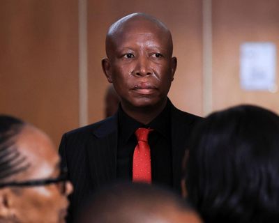 South African politician Julius Malema given five-year jail term for gun offence