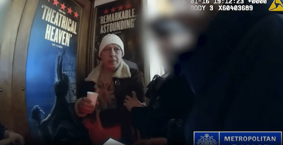 Moment upskirter is arrested by Met Police after targeting 20 victims in one night in Soho