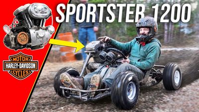 A Harley-Swapped Go-Kart Is as American Muscle as It Gets