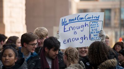 Not even a bullet could stop this principal from taking down a Columbine massacre-obsessed school shooter