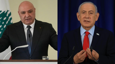 'Not ready to take that step': Lebanon's president declines talks with Netanyahu