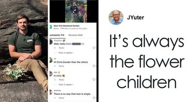 Handsome New York Botanical Garden Scientist Forced To Turn Off Comments After Thirsty Fans Take It Too Far