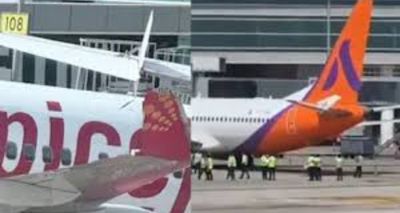 Two Aircraft Collide on Taxiway at Delhi Airport, No Injuries Reported