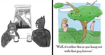 This Artist Proves Comedy Can Come From Anywhere, And Here Are His 40 New Comics