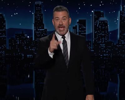 Kimmel on Trump’s AI images: ‘Someone’s been looksmaxxing!’