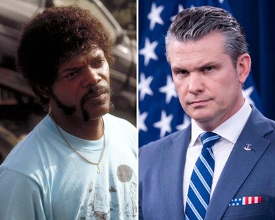 Hegseth channels his inner Tarantino with fake Bible verse from Pulp Fiction