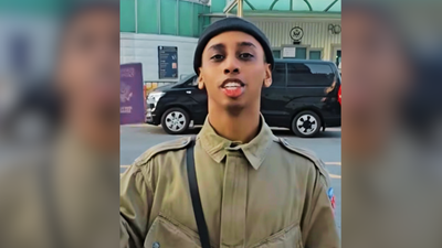 Johnny Somali kissed a WWII memorial statue and gave it a lap dance on livestream in South Korea. Then he got a sentence