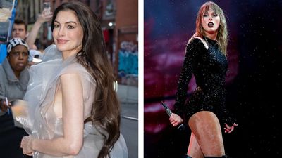 “I was already a fan, but after that I just had so much empathy for her and her humanity and of course her talent”: Anne Hathaway on what changed her opinion of Taylor Swift – and how she inspired her while playing a “dominant pop presence” in Mother Mary
