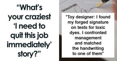 54 Wild Times Employees Said ‘I Need To Quit This Job Immediately’ And Left Work For Good