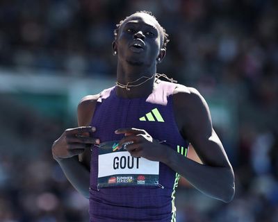 Gout Gout eases into 100m semis to leave shot at breaking 10-second barrier on hold