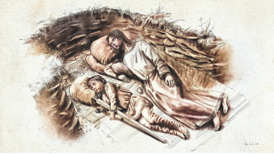 Anglo-Saxon burial holds an older sister cradling her little brother after they both died 1,400 years ago, possibly of an infectious disease