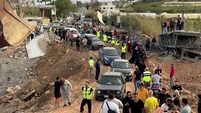 Lebanon truce takes effect as damaged Qasmiyeh bridge reopens