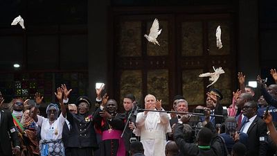 Cameroon sees mass turnout for Pope Leo XIV visit as he calls for peace