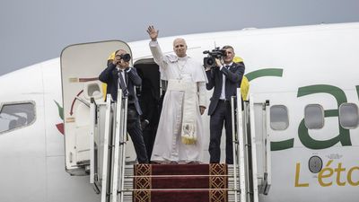 Pope visits Cameroon city hit by post-vote protest deaths