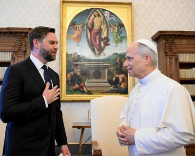 ‘Popesplaining’ Vance out of depth in argument over whether Iran is a just war