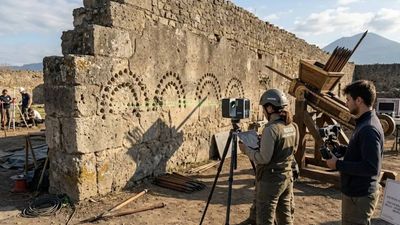 Ancient ‘Machine Gun’: Traces of legendary multi-shot weapon found in Pompeii