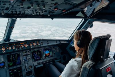 ‘You can’t be what you can’t see’: The female pilots flying the flag for women in aviation