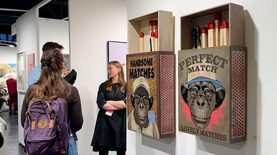 Germany’s Affordable Art Fair draws crowds with artworks under €500