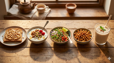 5 High-Protein Evening Snacks for Healthy Chai Time